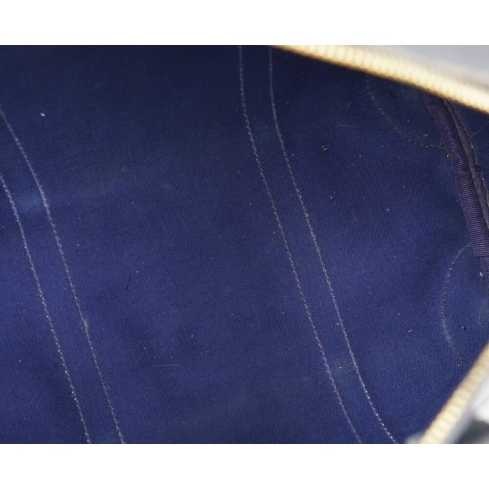 Gucci Navy Boston Bag Vintage - Picture 13 of 14